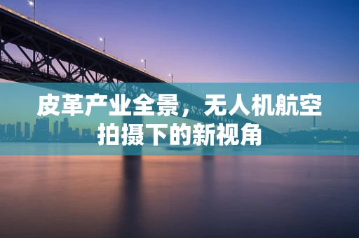 皮革产业全景，无人机航空拍摄下的新视角