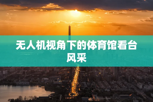无人机视角下的体育馆看台风采