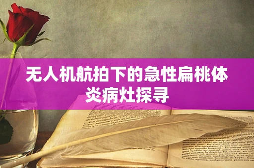 无人机航拍下的急性扁桃体炎病灶探寻