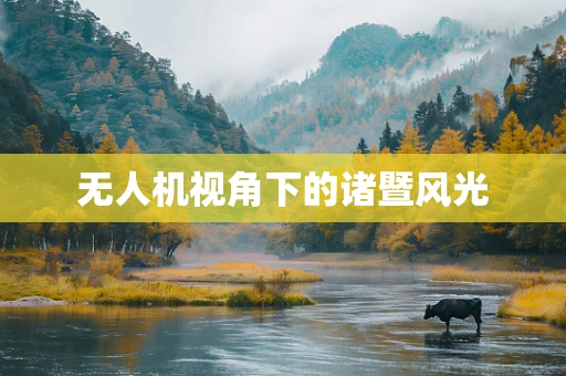 无人机视角下的诸暨风光
