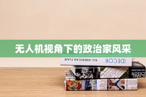 无人机视角下的政治家风采