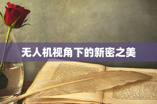 无人机视角下的新密之美