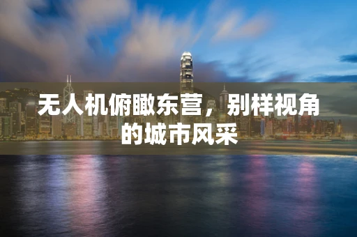 无人机俯瞰东营，别样视角的城市风采