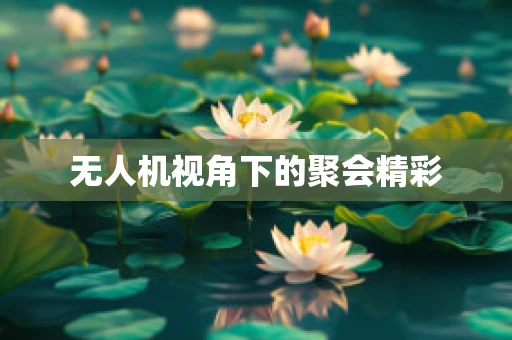 无人机视角下的聚会精彩