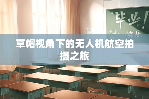 草帽视角下的无人机航空拍摄之旅
