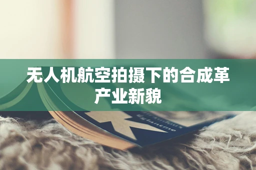 无人机航空拍摄下的合成革产业新貌