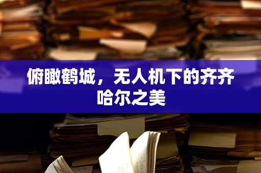 俯瞰鹤城，无人机下的齐齐哈尔之美