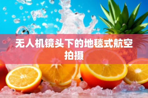 无人机镜头下的地毯式航空拍摄