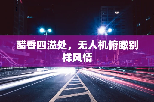 醋香四溢处，无人机俯瞰别样风情