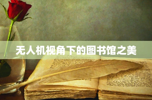 无人机视角下的图书馆之美