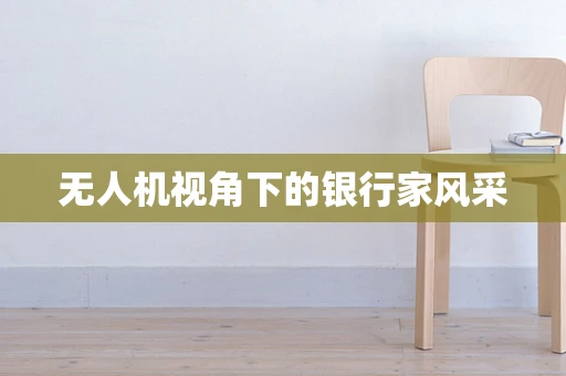 无人机视角下的银行家风采