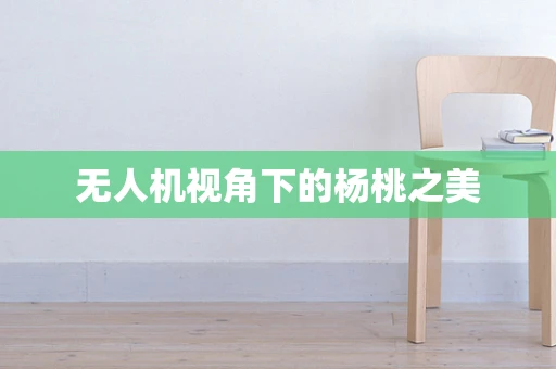 无人机视角下的杨桃之美