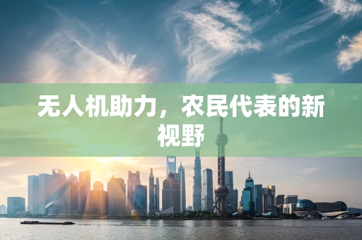 无人机助力，农民代表的新视野