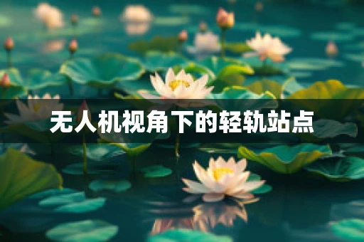 无人机视角下的轻轨站点