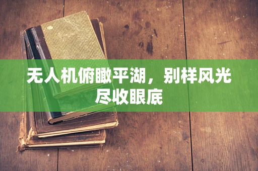 无人机俯瞰平湖，别样风光尽收眼底