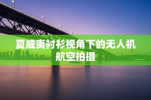 夏威夷衬衫视角下的无人机航空拍摄