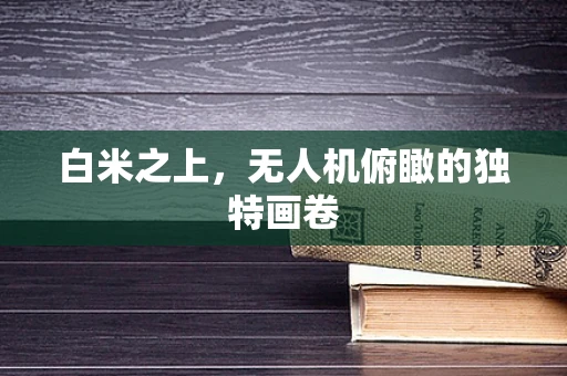 白米之上，无人机俯瞰的独特画卷