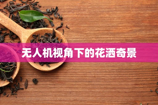 无人机视角下的花洒奇景