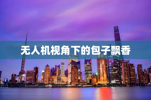 无人机视角下的包子飘香