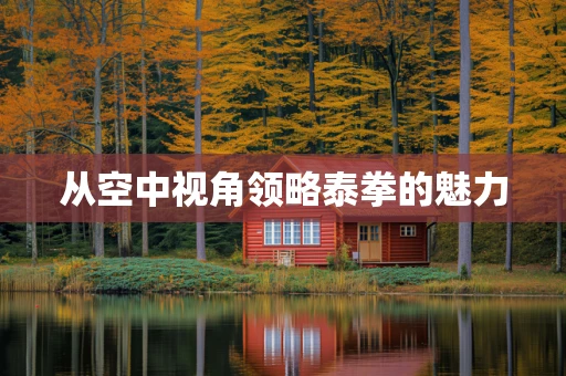 从空中视角领略泰拳的魅力