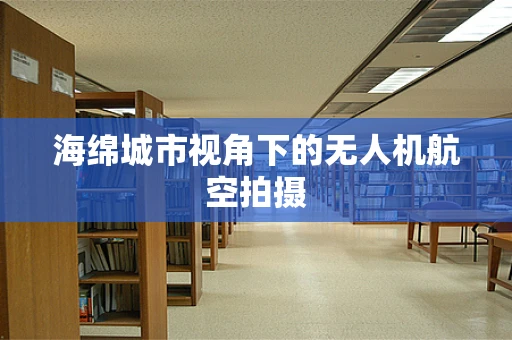 海绵城市视角下的无人机航空拍摄
