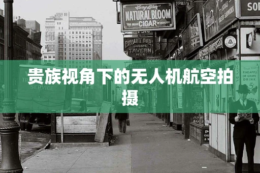贵族视角下的无人机航空拍摄