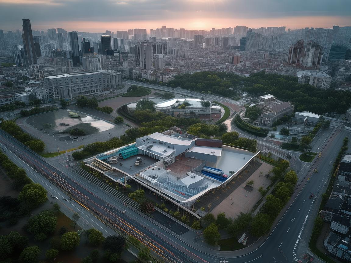 无人机视角下的焊轨车作业