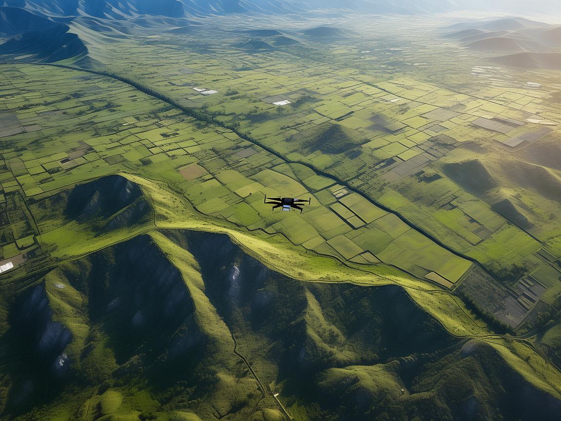 无人机航空拍摄助力地球物理学研究