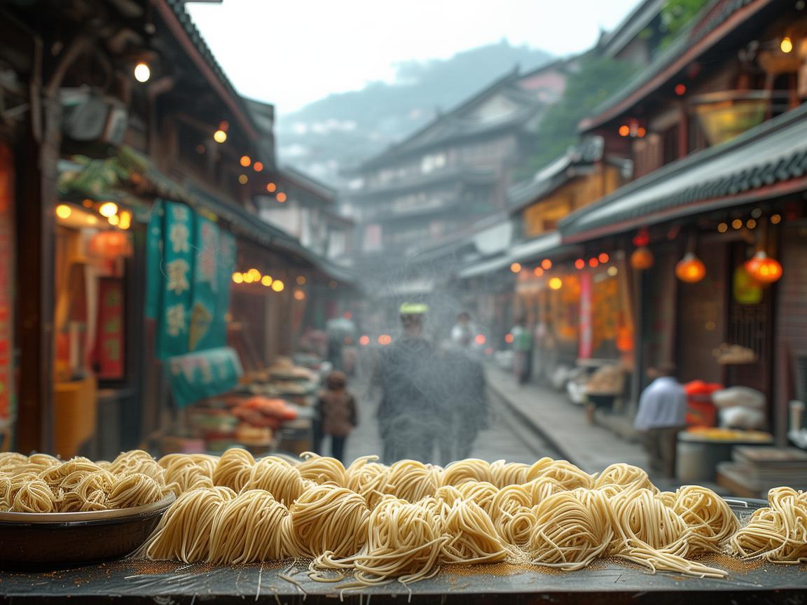 俯瞰大地，邂逅刀削面的独特魅力