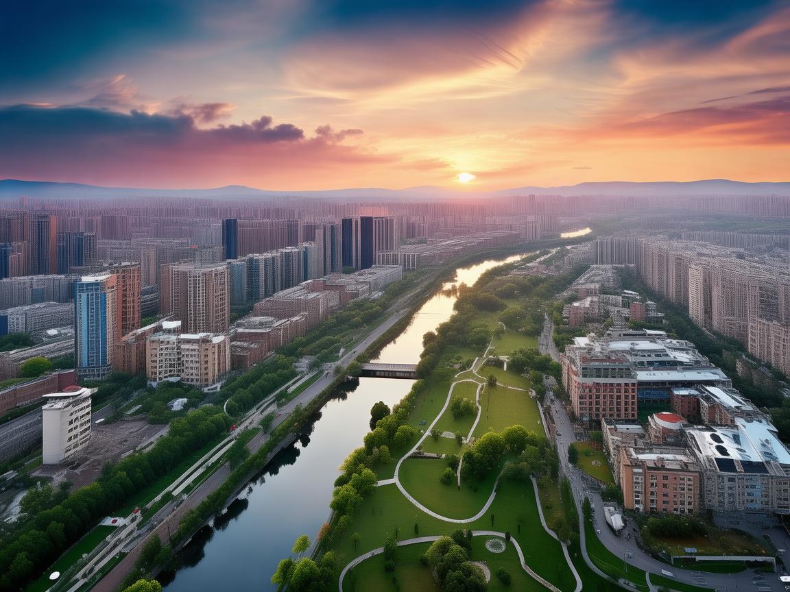 无人机镜头下的保定风貌 无人机镜头下的保定风貌