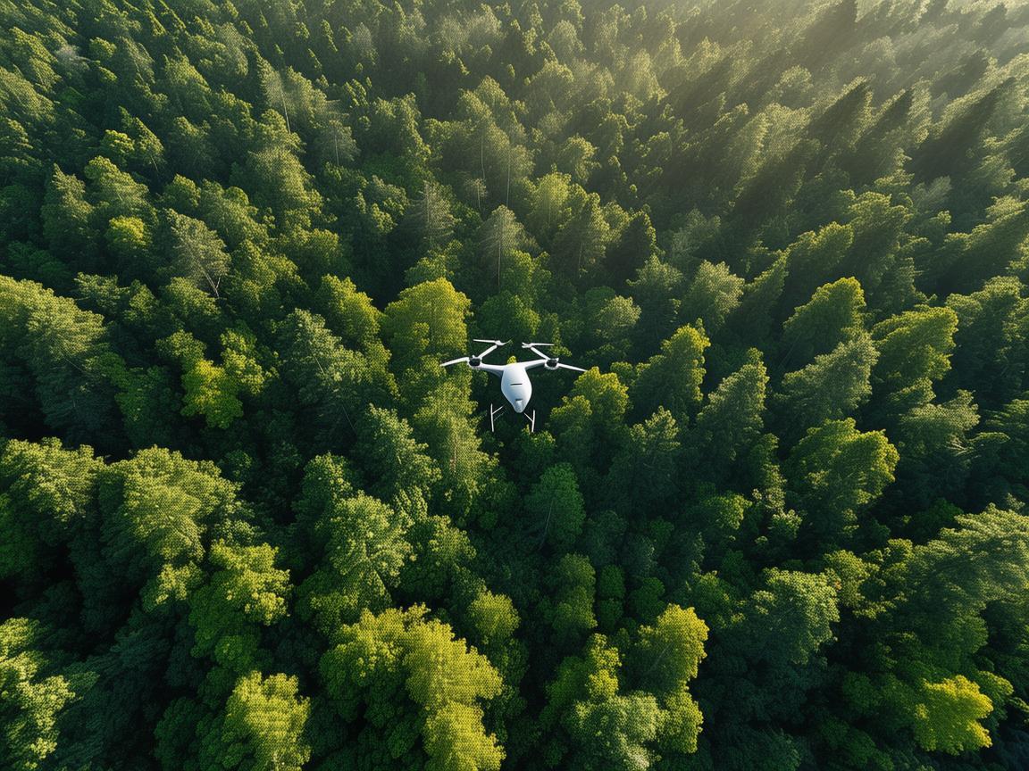 无人机航拍助力生物学家探索自然 无人机航拍助力生物学家探索自然