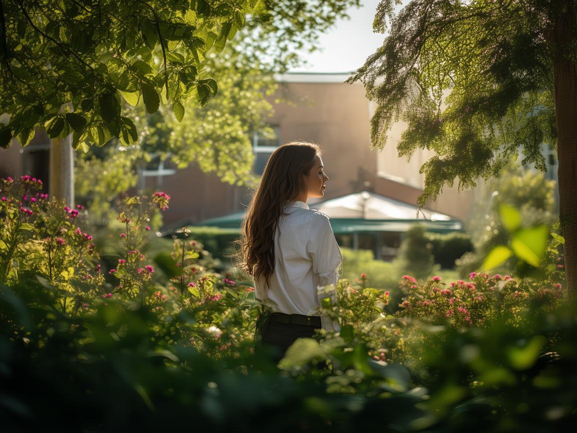 无人机视角下的辅导员风采