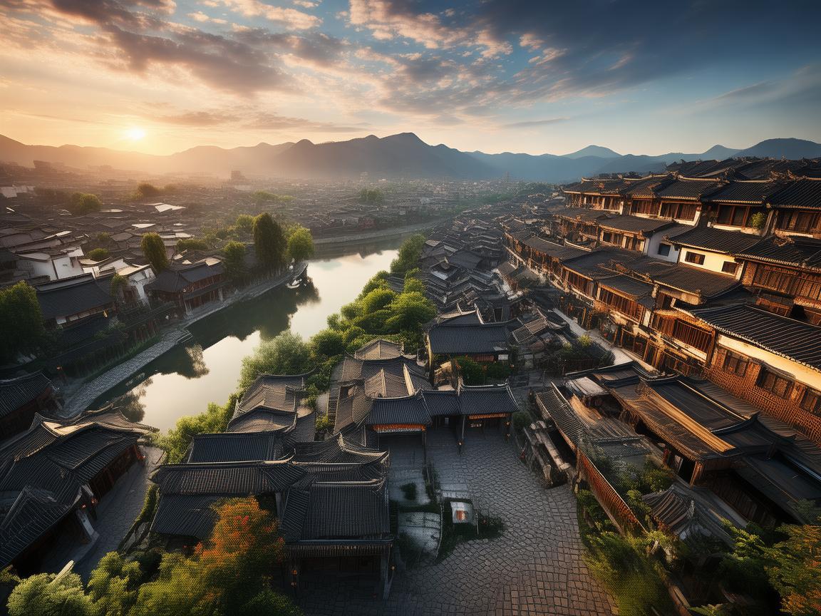 无人机视角下的平凉之美