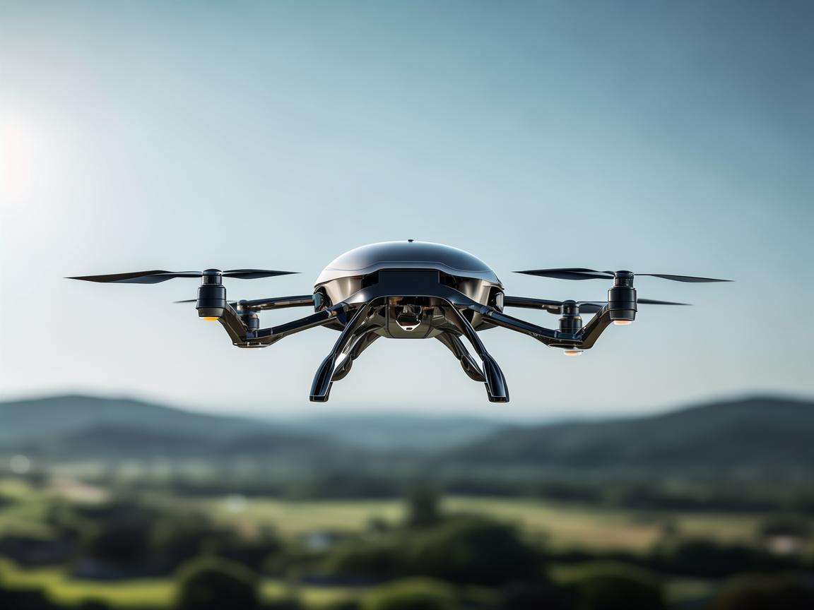 无人机航空拍摄，空中的贴心服务员