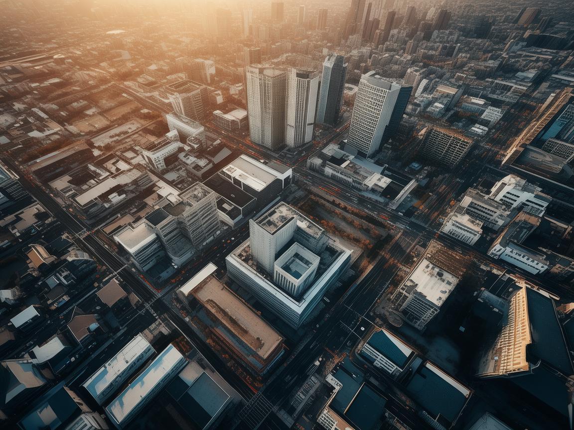 无人机视角下的经济画卷，航空拍摄助力经济学家洞察先机