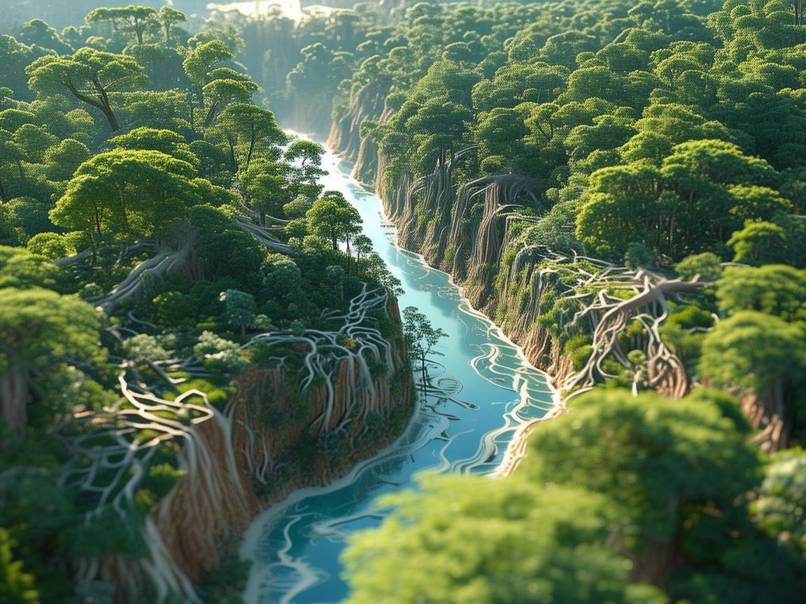 无人机航空拍摄下的人类生物学奥秘