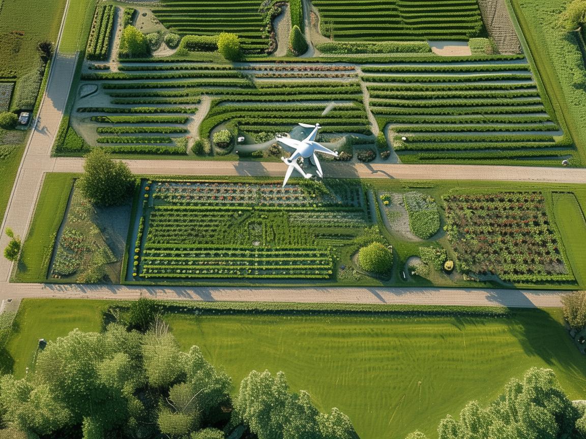 无人机航空拍摄，俯瞰别样视角，媲美扫地机器人高效作业