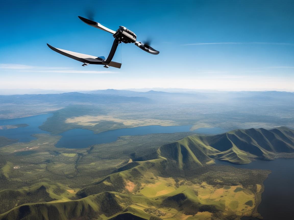 无人机航空拍摄，背心背后的精彩视界