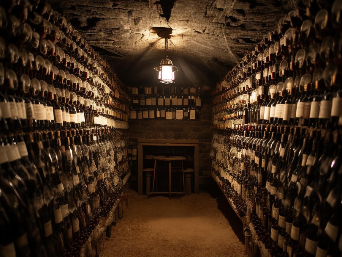 无人机视角下的地窖酒窖探秘