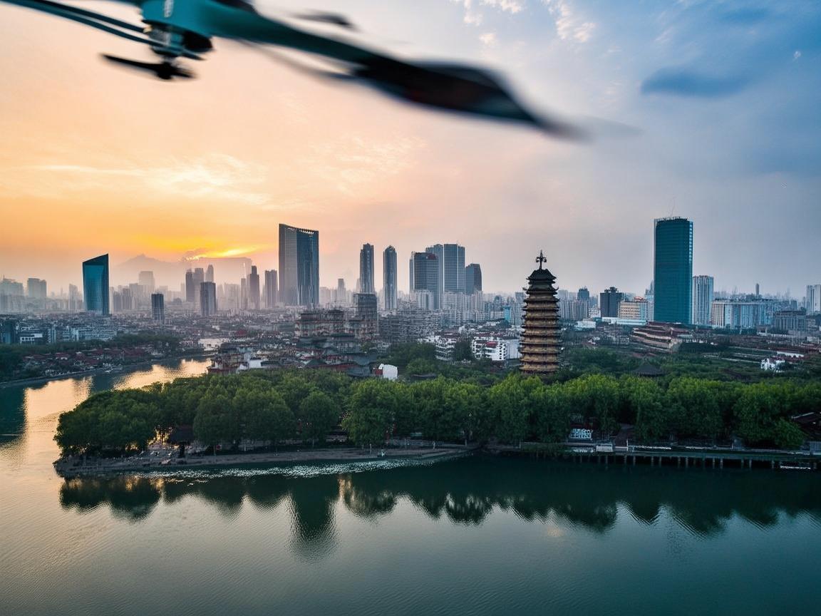 俯瞰九江，无人机镜头下的魅力画卷