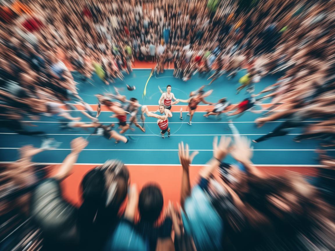 无人机视角下的季军赛精彩时刻