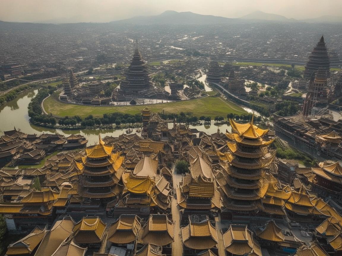 无人机视角下的大同之美