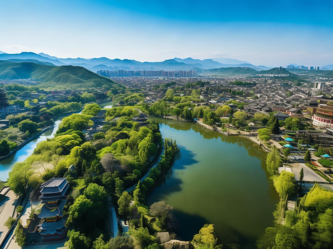 无人机视角下的宁乡之美