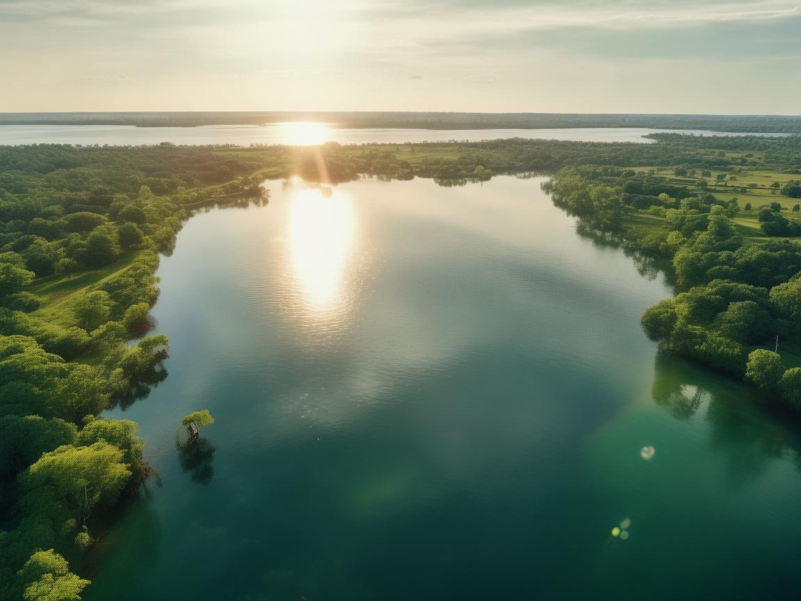 无人机航空拍摄，队长引领下的空中视角