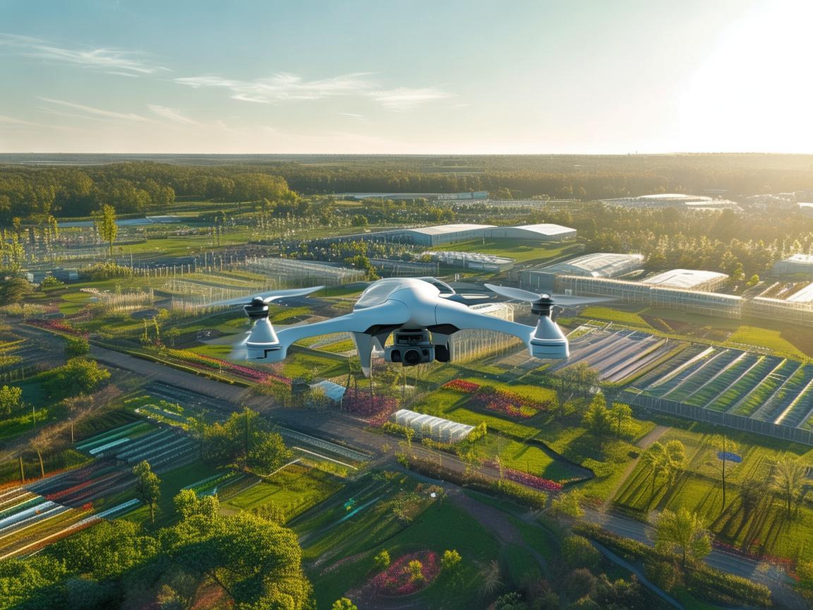 无人机航空拍摄助力生物工程探索